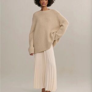 Jenni kayne Amelia sweater warm sand NWOT